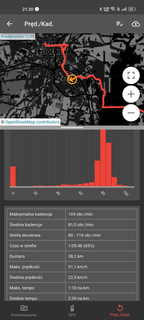 Screenshot_2025-06-22-21-20-40-30_b155fbcd878ce3685489c94cd35f66a5-461x1024 SuperCycle – aplikacja, która zamienia Twój telefon w konkretny komputer rowerowy